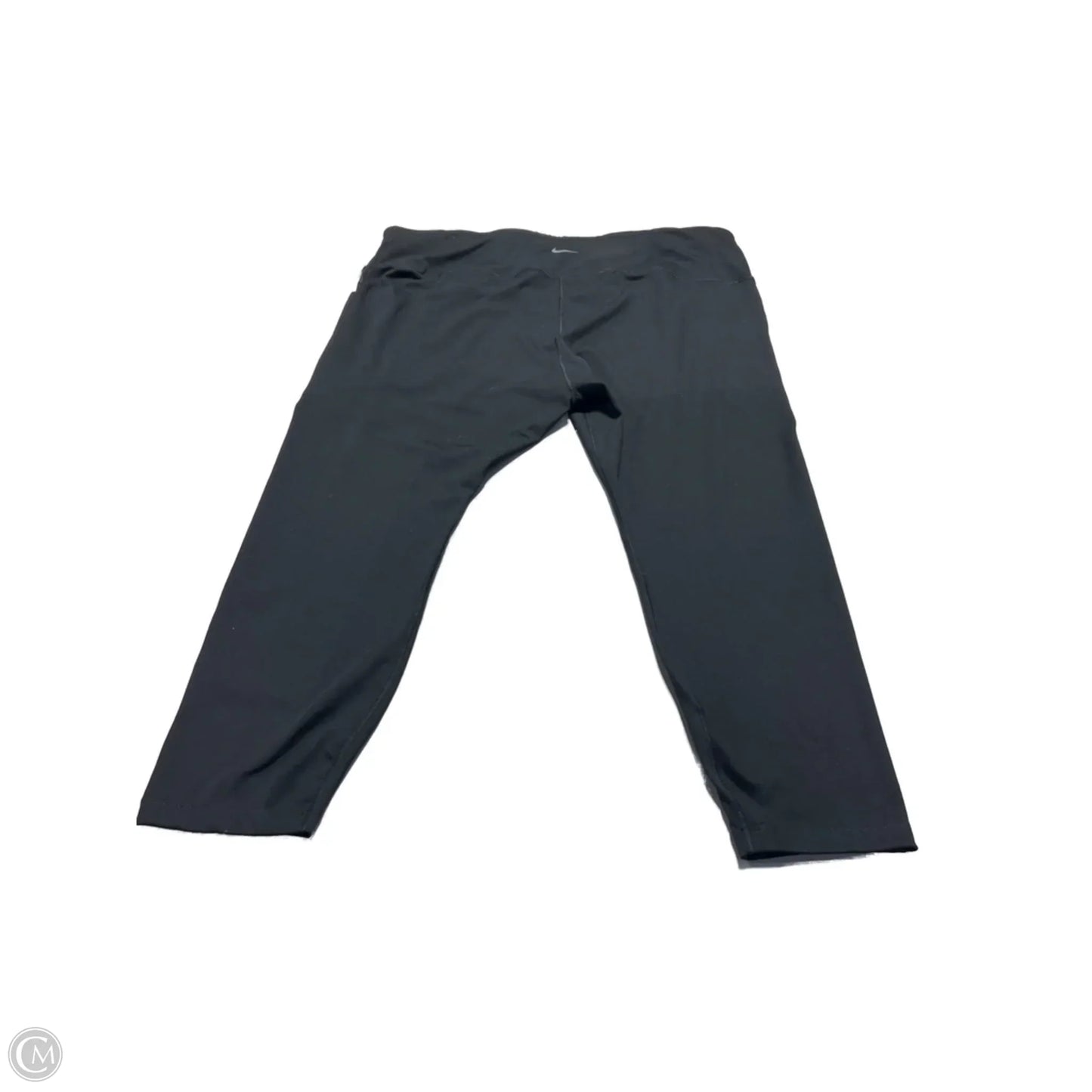 Athletic Leggings Capris By Nike In Black, Size: 3x
