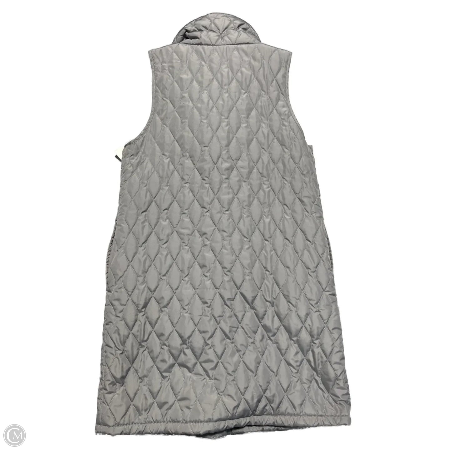 Vest Puffer & Quilted By Maurices In Grey, Size: S