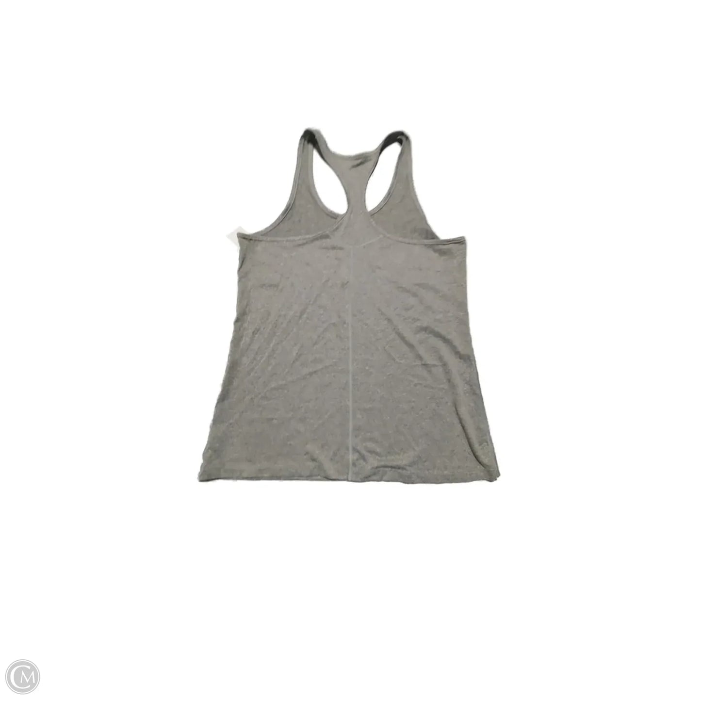 Athletic Tank Top By Nike In Grey, Size: L