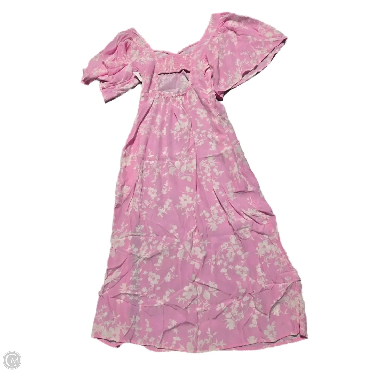 Dress Casual Midi By A New Day In Pink, Size: S