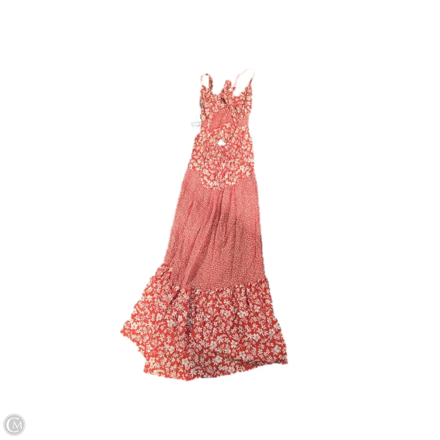 Dress Casual Maxi By Angie In Orange, Size: M