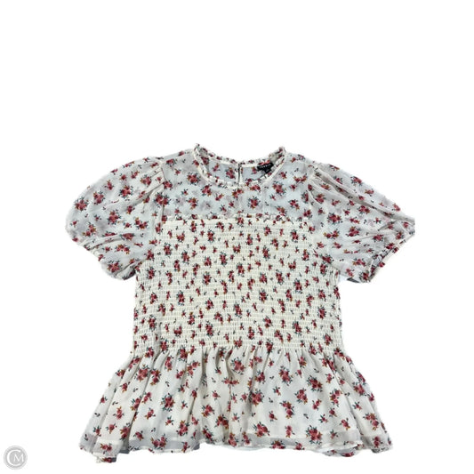 Top Short Sleeve By Torrid In Floral Print, Size: 1x