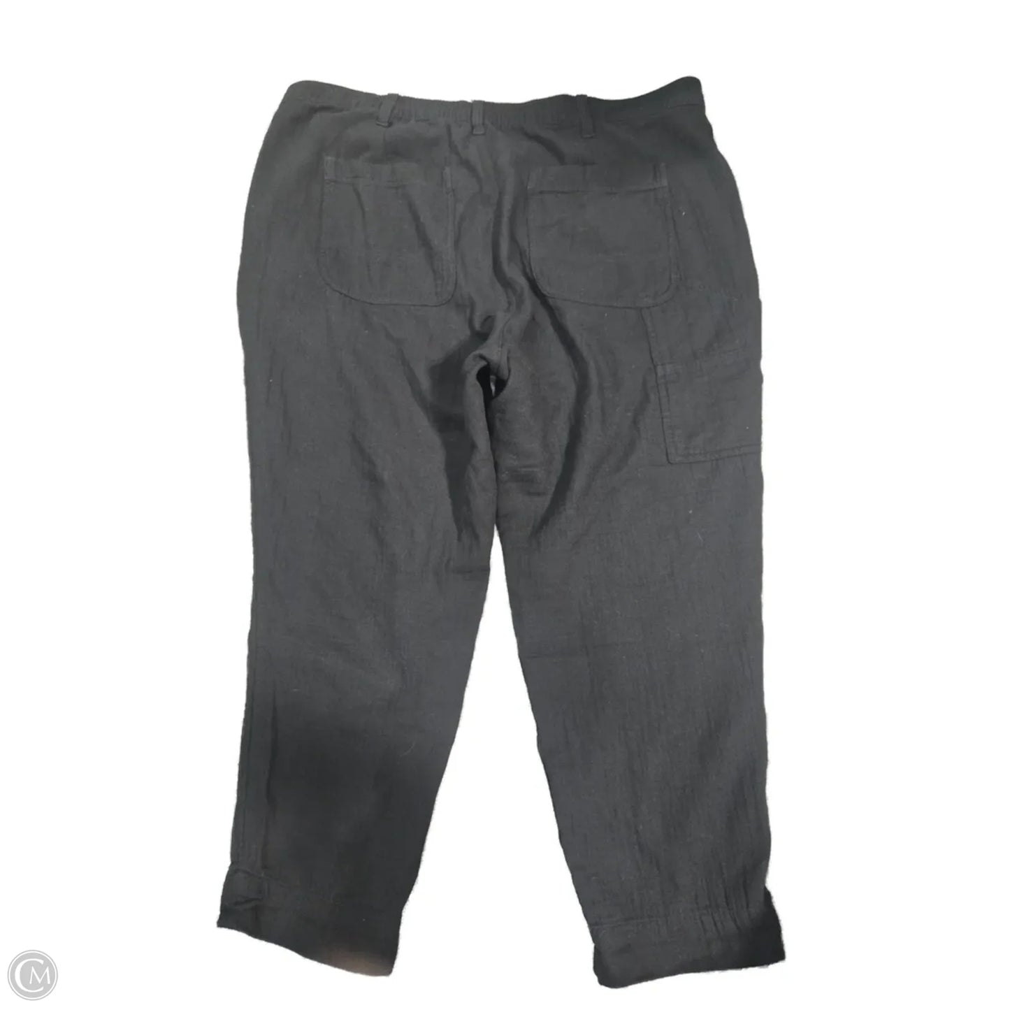 Pants Linen By Old Navy In Black, Size: 18