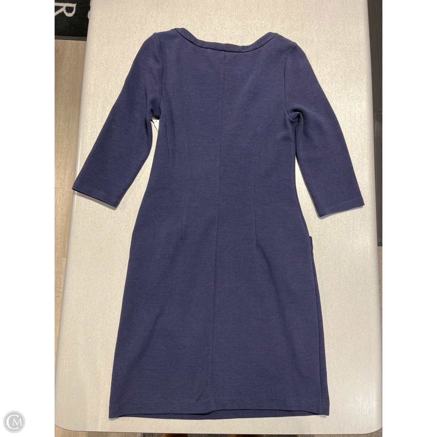 Dress Casual Midi By Boden In Navy, Size: S