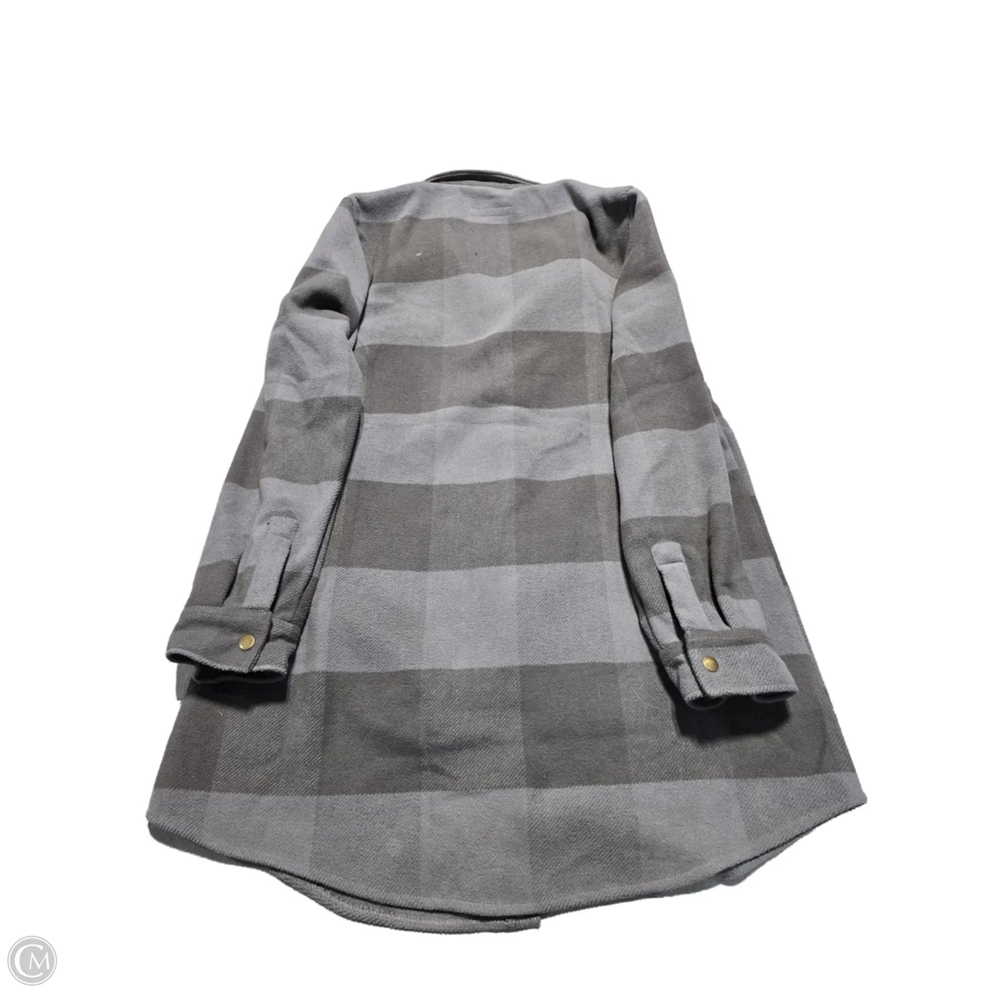 Coat Other By Cmc In Plaid Pattern, Size: M