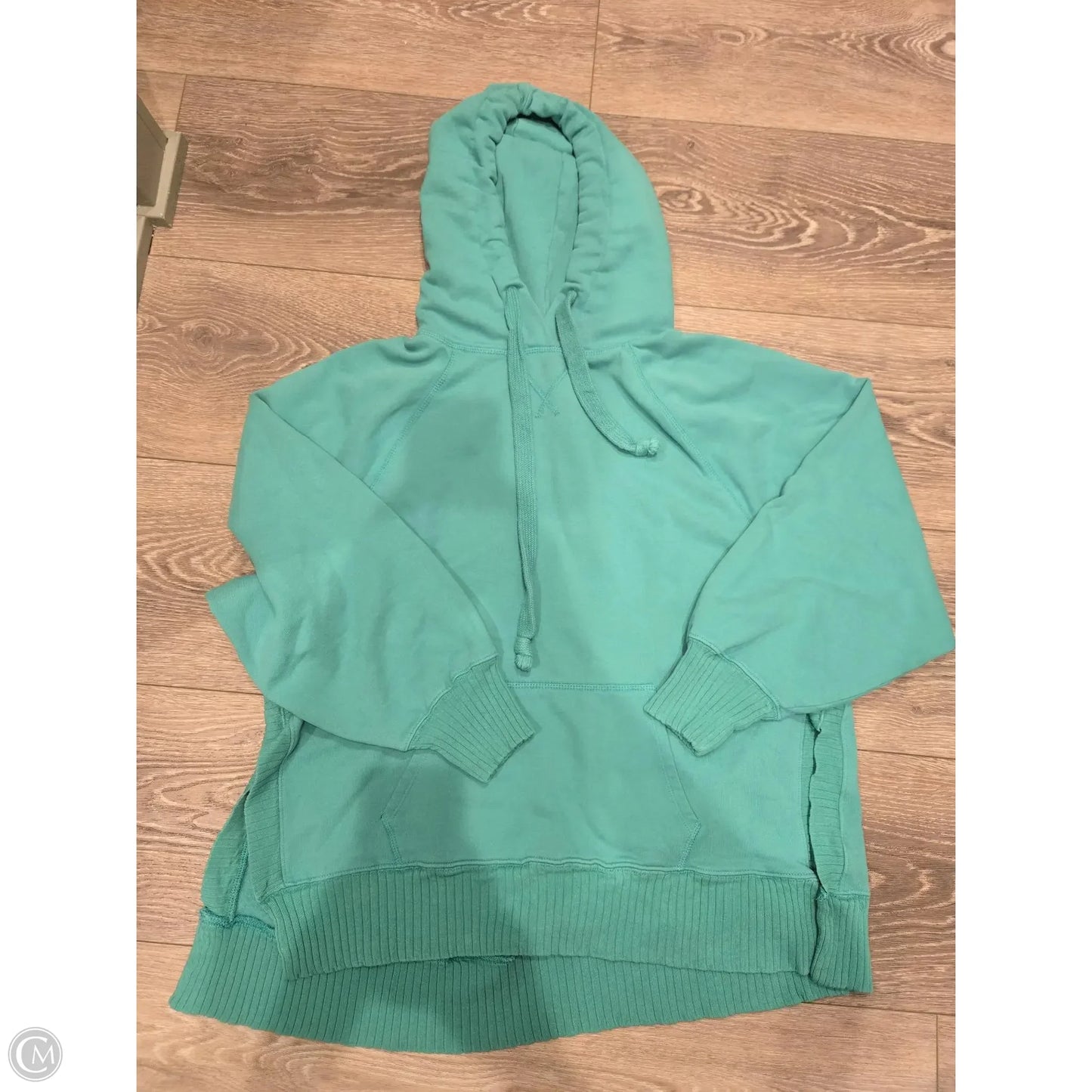 Sweatshirt Hoodie By American Eagle In Green, Size: Xl