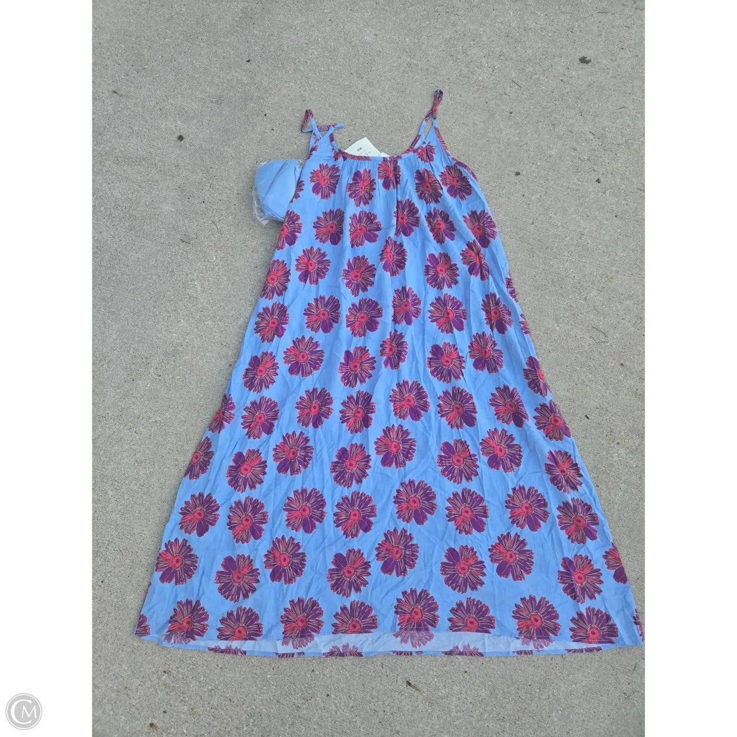 Dress Casual Midi By Cme In Floral Print, Size: L