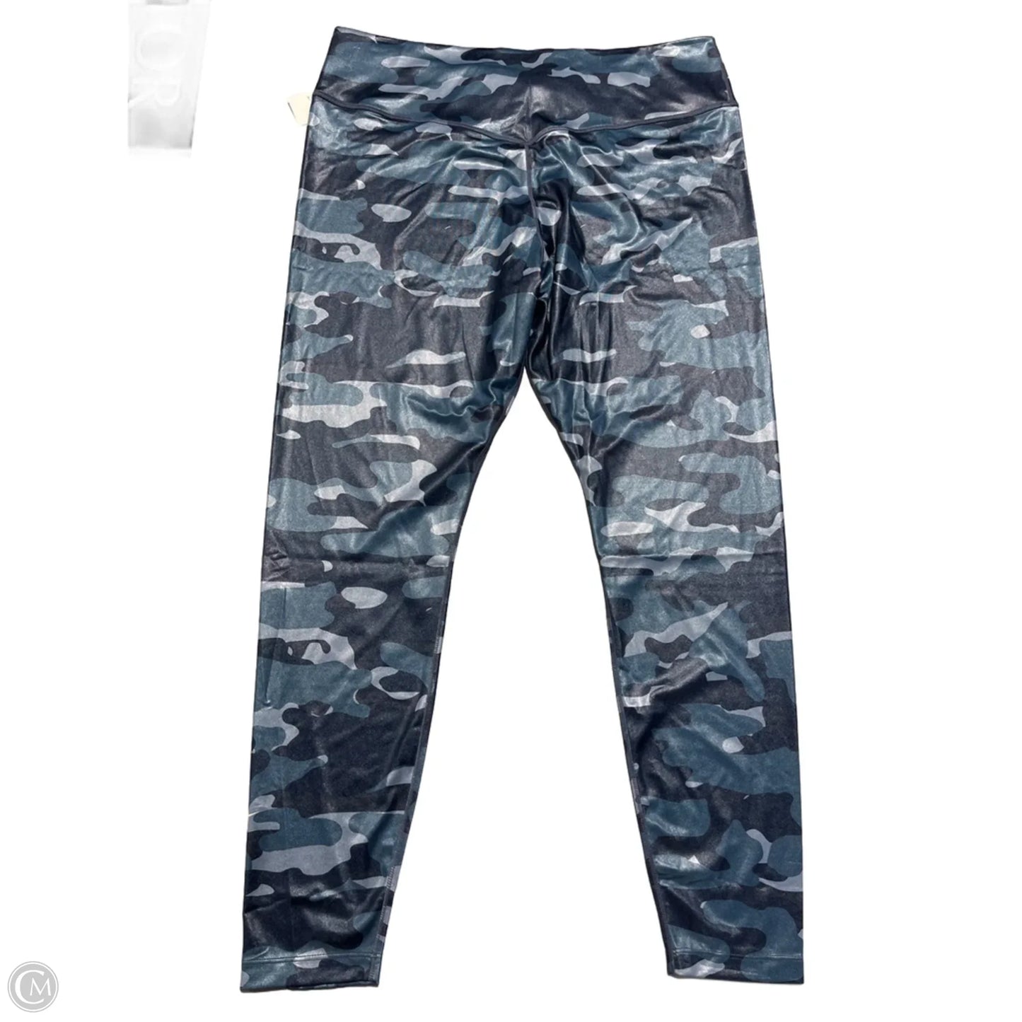 Athletic Leggings By Nike In Blue, Size: Xxl