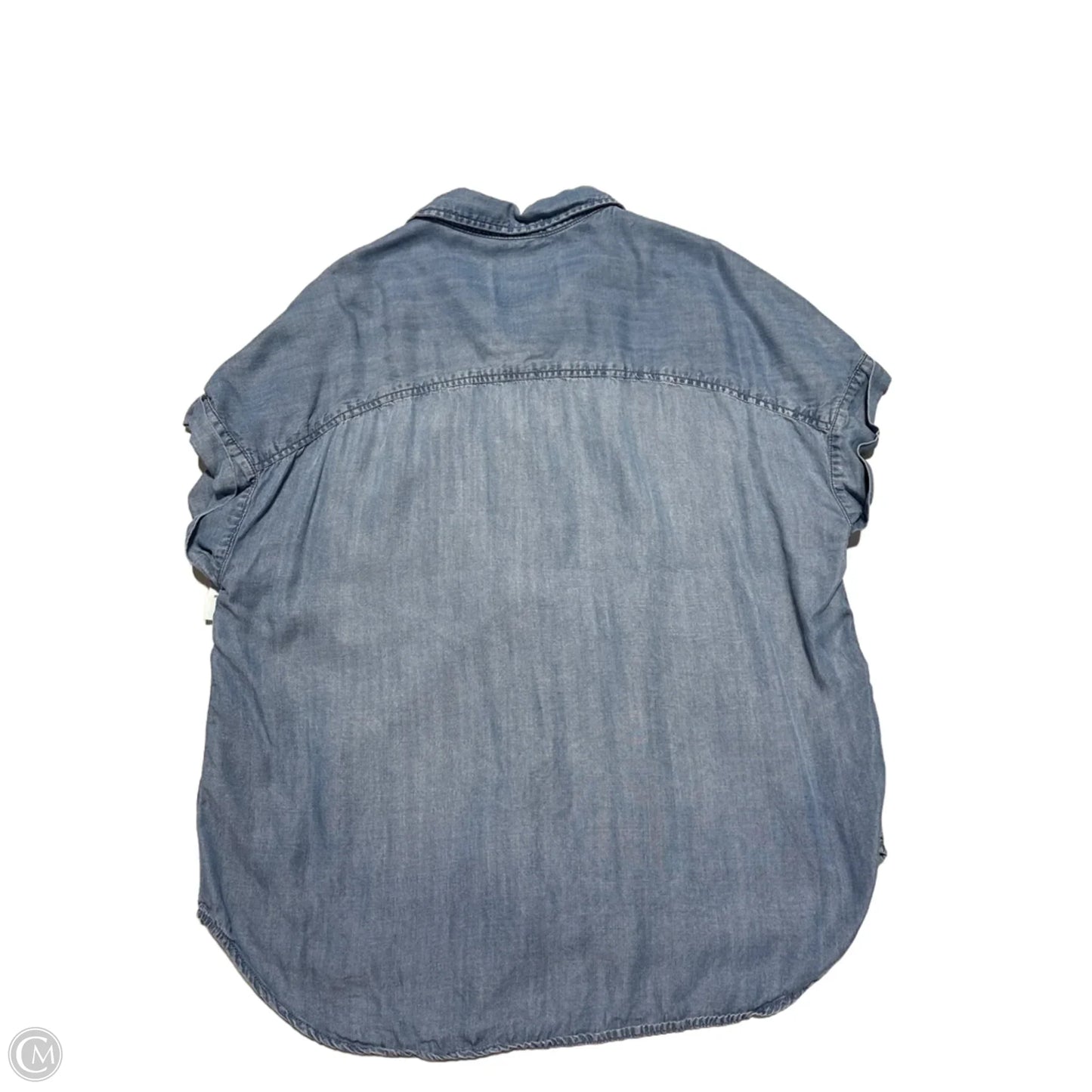 Top Short Sleeve By Lola River In Blue, Size: Xl