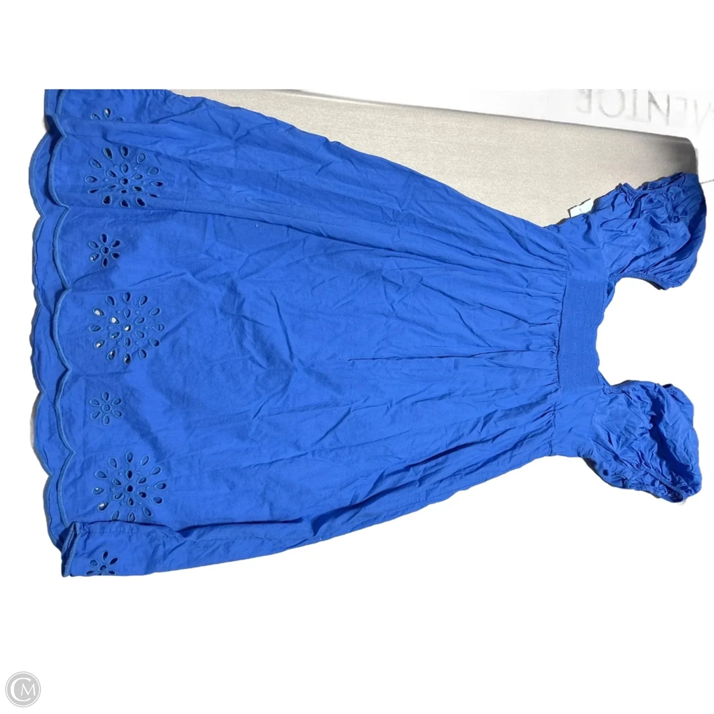 Dress Casual Midi By Lc Lauren Conrad In Blue, Size: Xl
