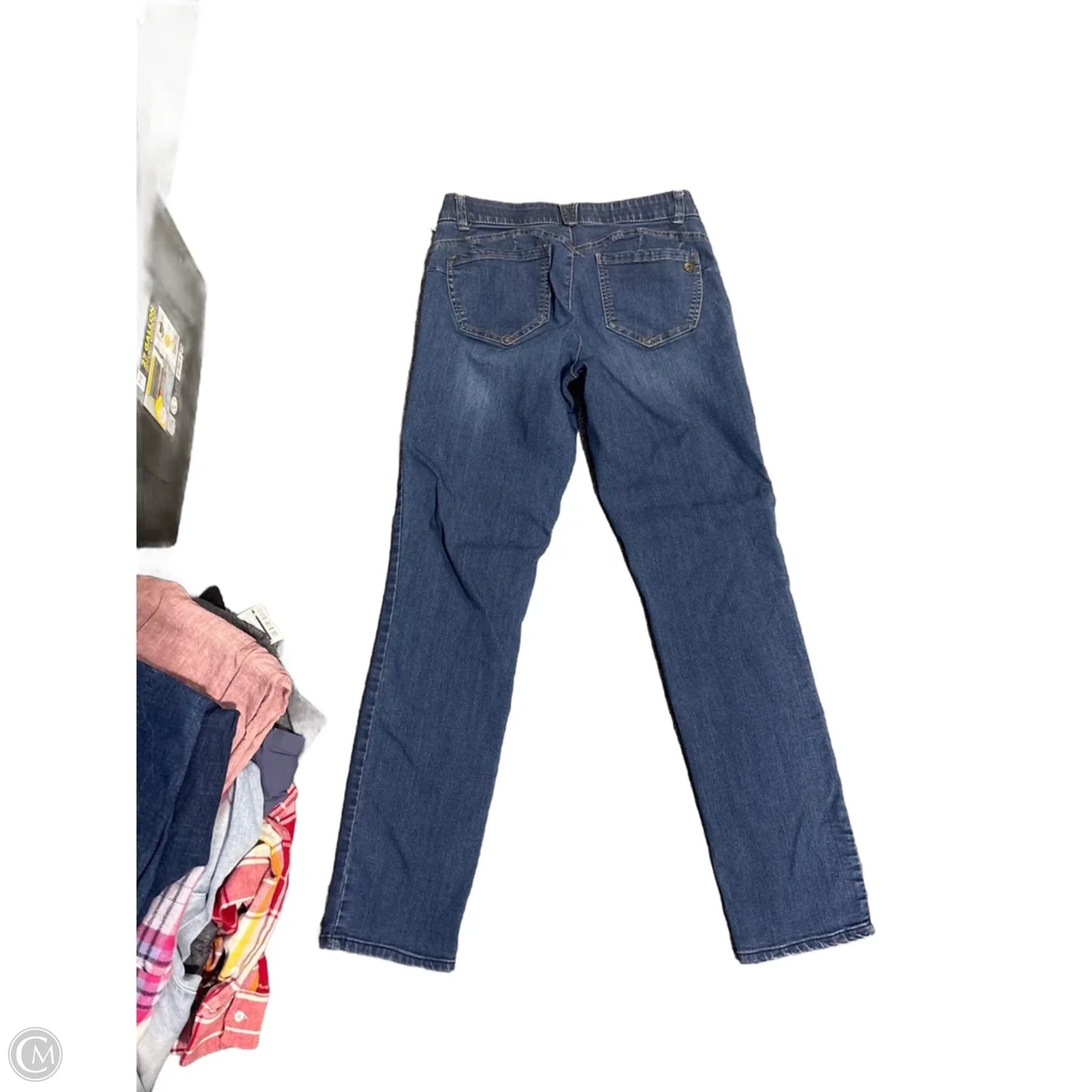 Jeans Straight By Democracy In Blue Denim, Size: 6