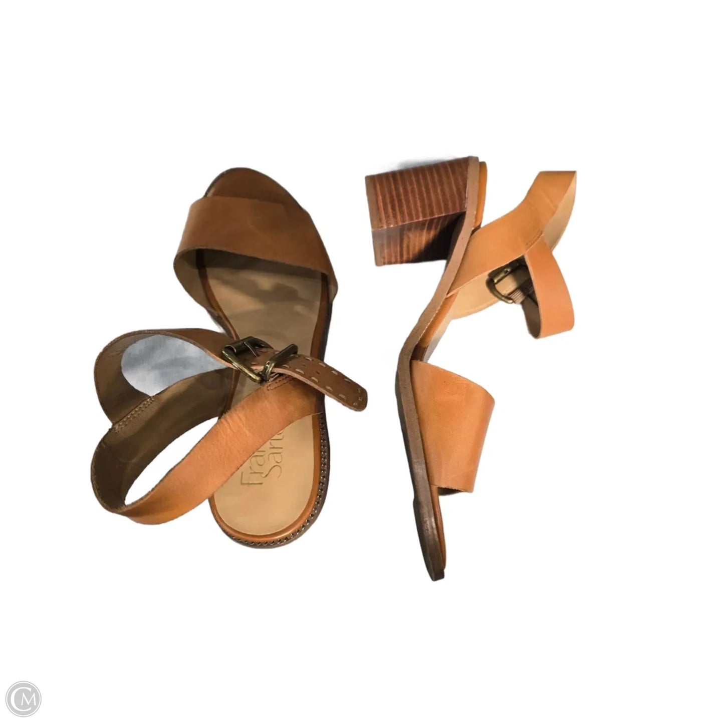 Shoes Heels Block By Franco Sarto In Tan, Size: 10