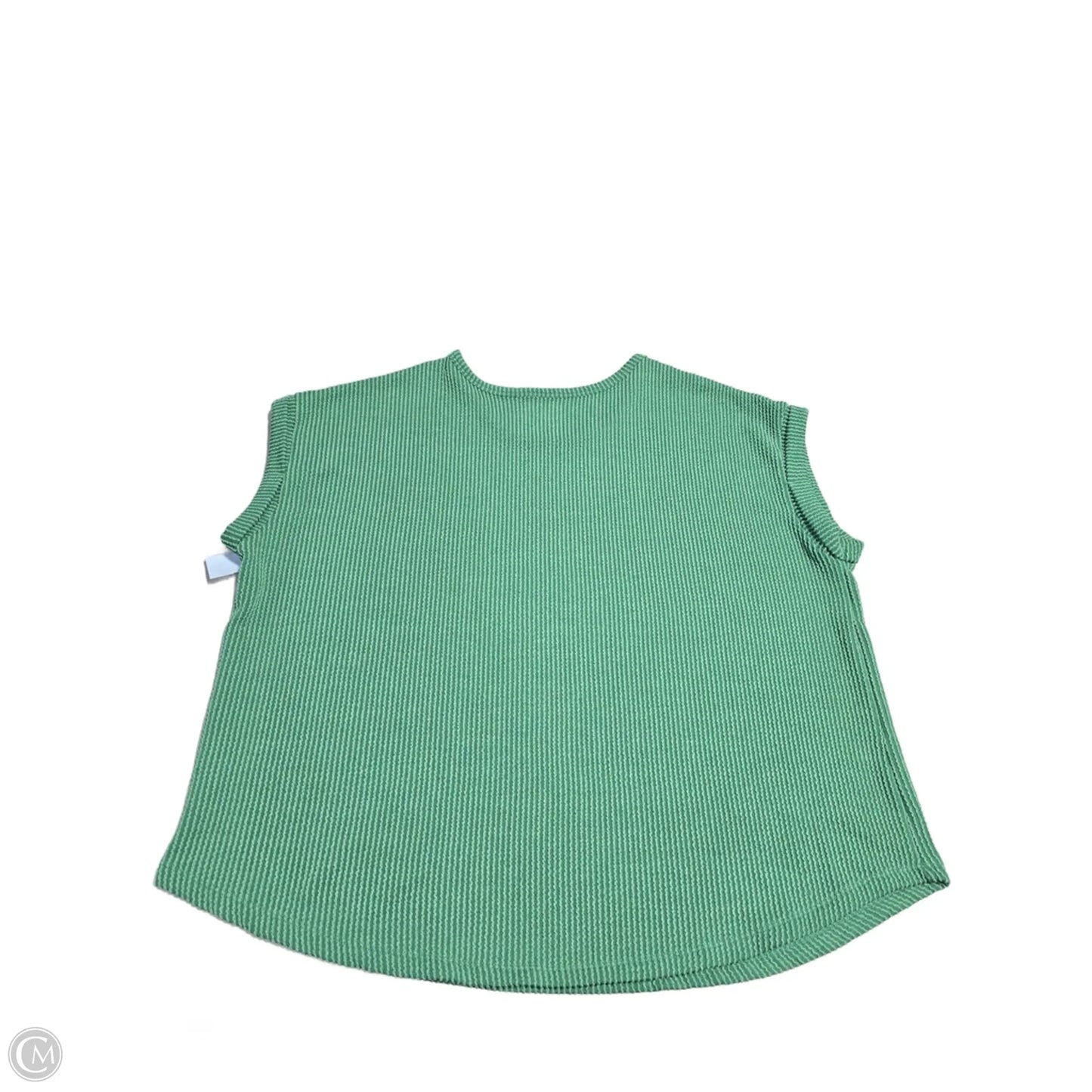 Top Short Sleeve Basic By Maurices In Green, Size: 1x