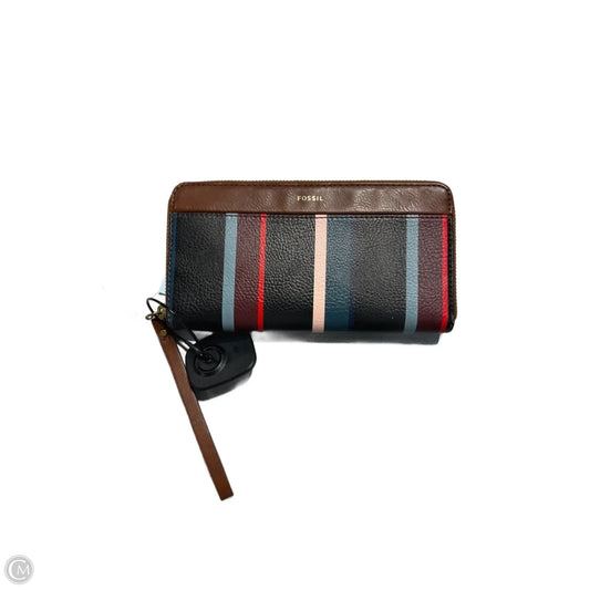 Wallet By Fossil, Size: Medium
