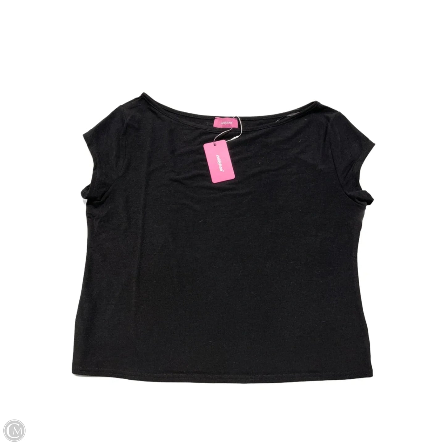 Top Short Sleeve By Edikted In Black, Size: L