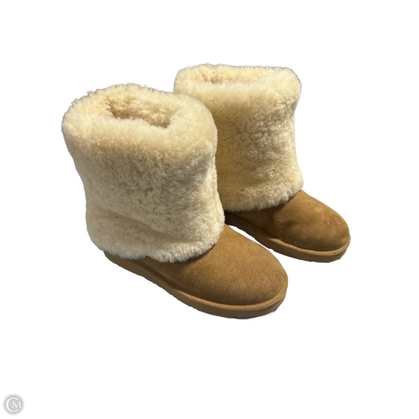 Boots Designer By Ugg In Tan, Size: 5