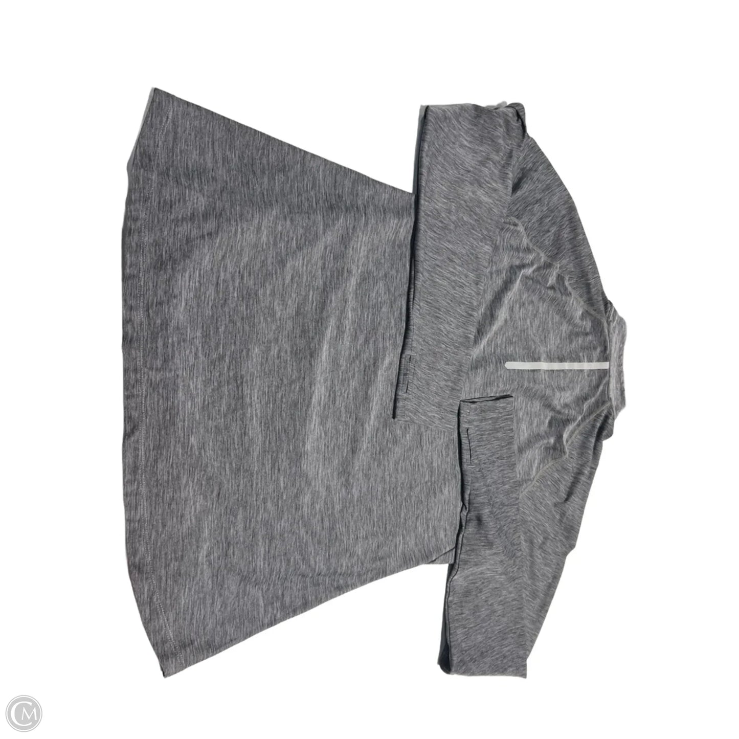 Sweatshirt Collar By Asics In Grey, Size: Xl