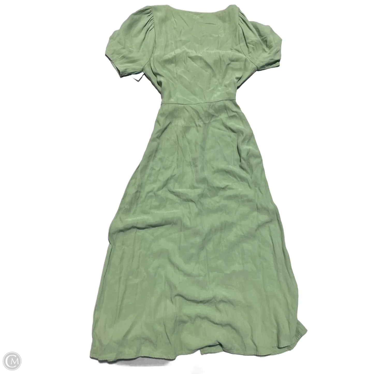Dress Casual Midi By Madewell In Green, Size: Xs