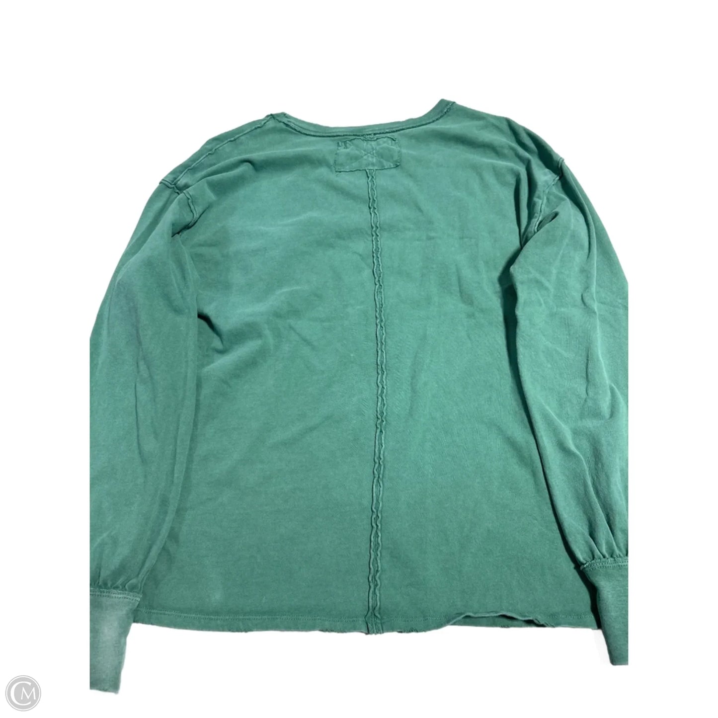 Top Long Sleeve By We The Free In Green, Size: Xs