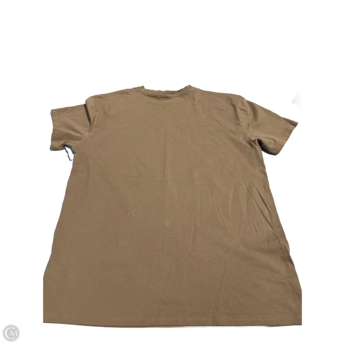 Top Short Sleeve By Athleta In Brown, Size: M