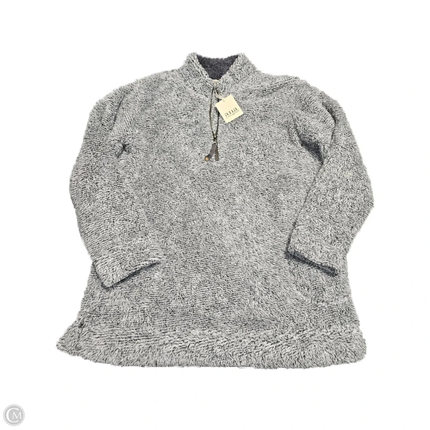 Sweater By Ana In Grey, Size: M