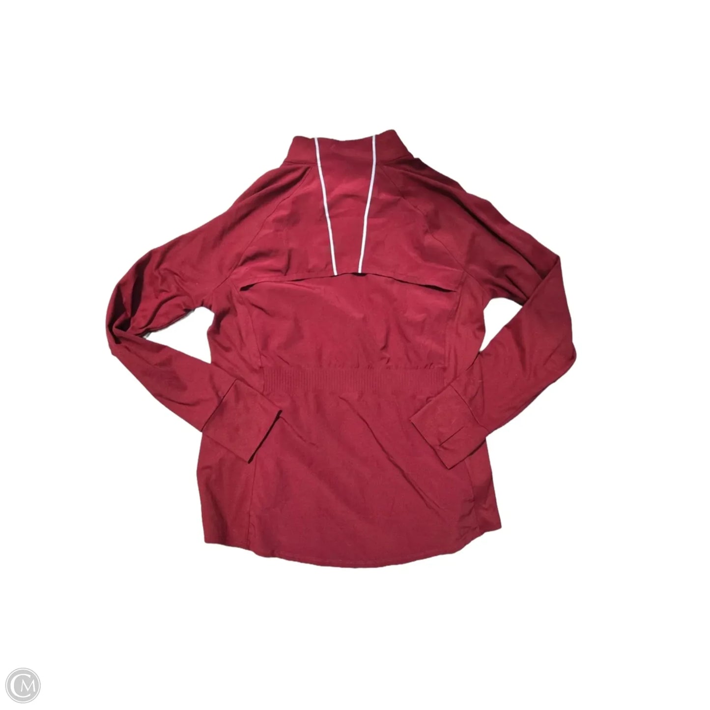 Athletic Jacket By Avia In Maroon, Size: Xl