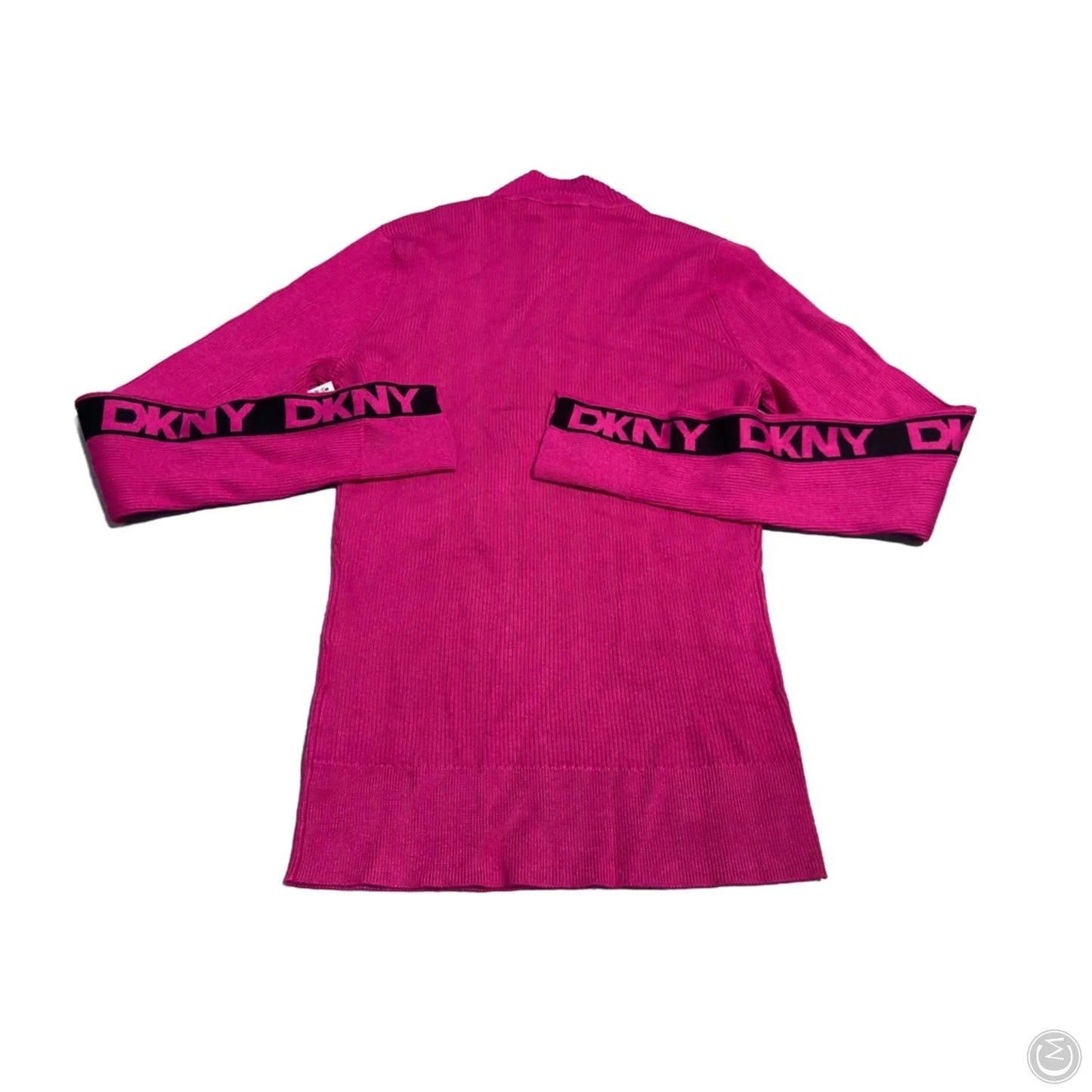 Top Long Sleeve By Dkny In Pink, Size: S