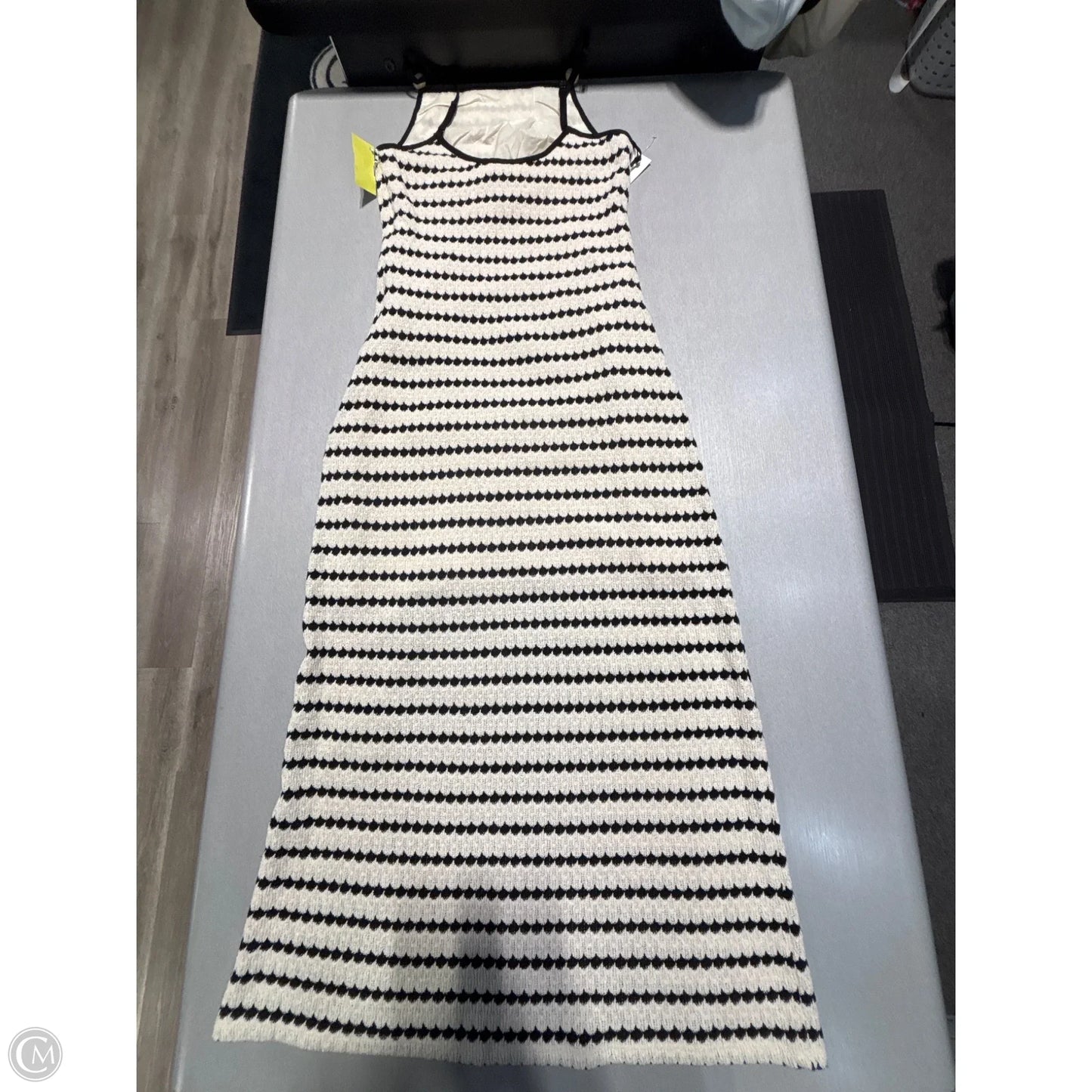 Dress Casual Maxi By 1.state In Black & Cream, Size: Xs