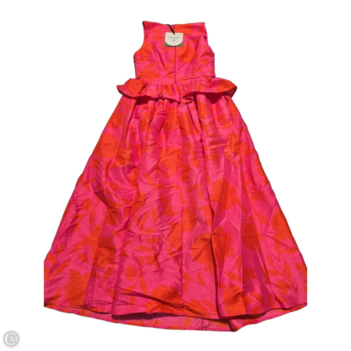 Dress Designer By Kate Spade In Orange & Pink, Size: Xxs