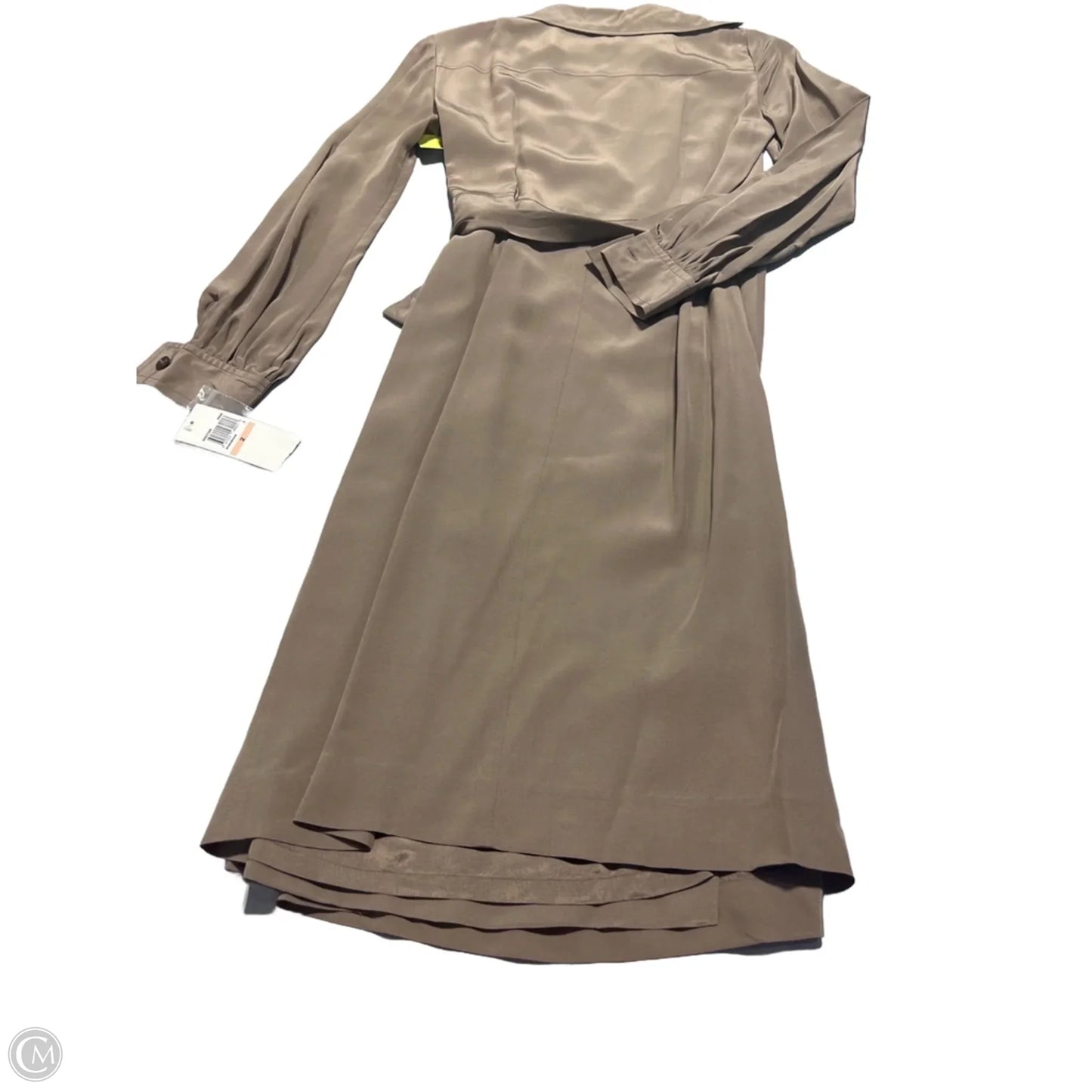 Dress Casual Short By Maggy London In Brown, Size: Xs
