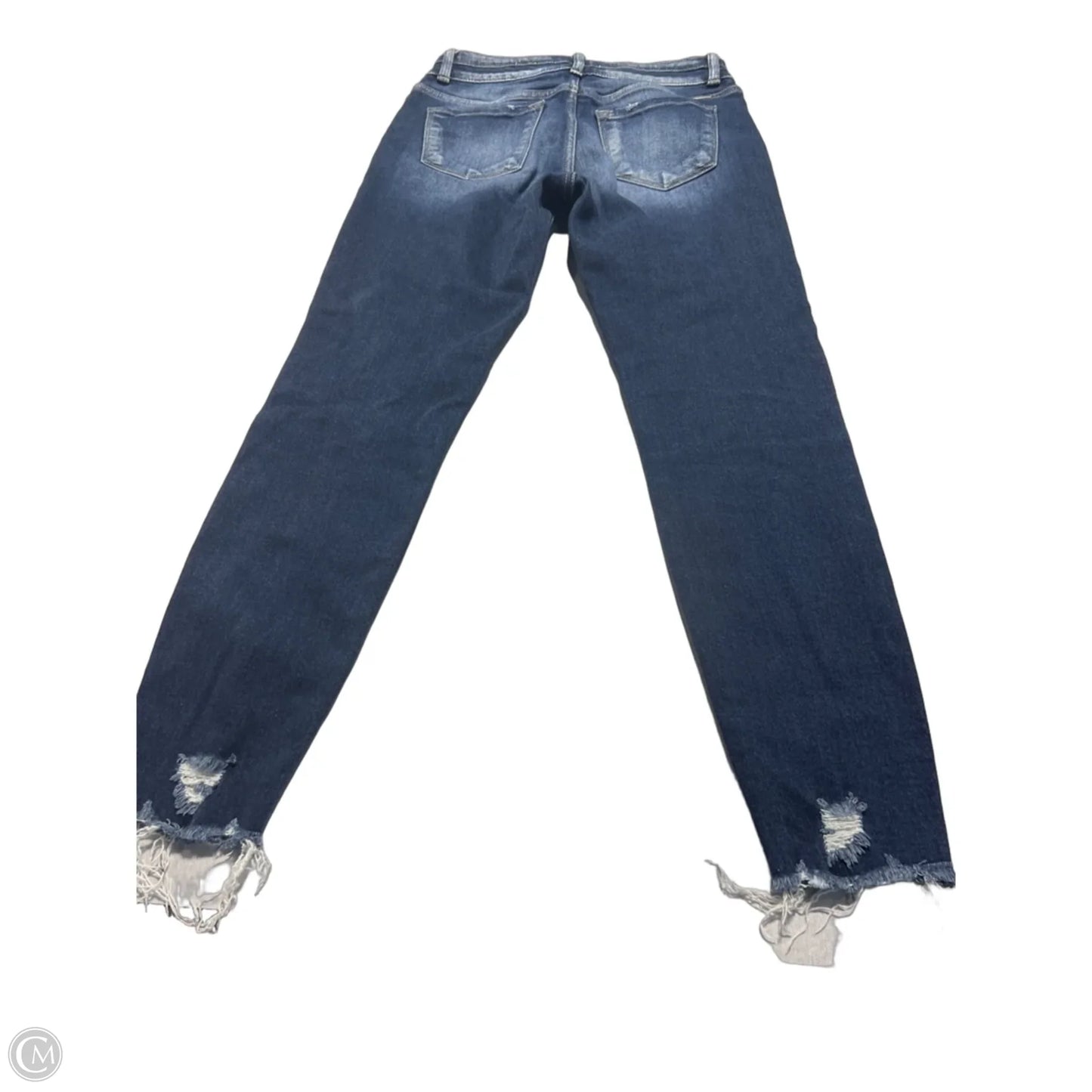 Jeans Straight By Kancan In Blue Denim, Size: 4
