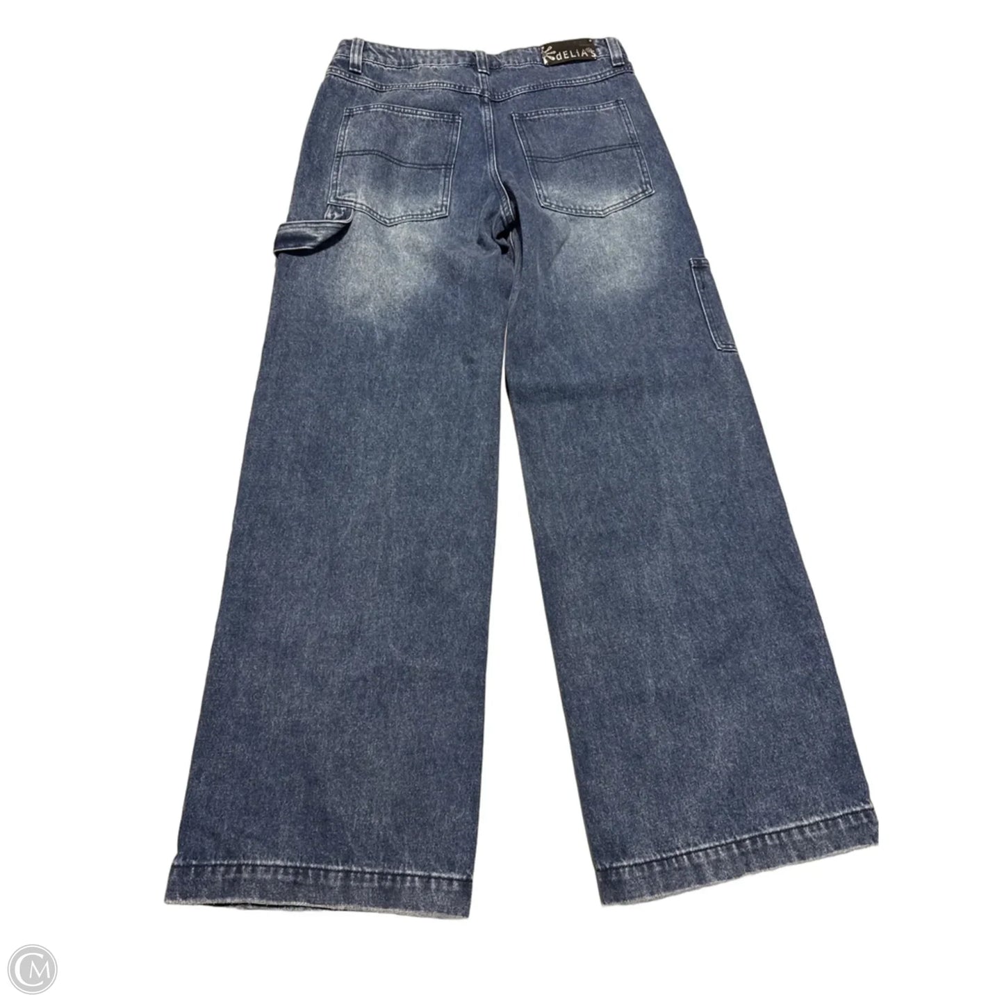 Jeans Wide Leg By Delias In Blue Denim, Size: 10