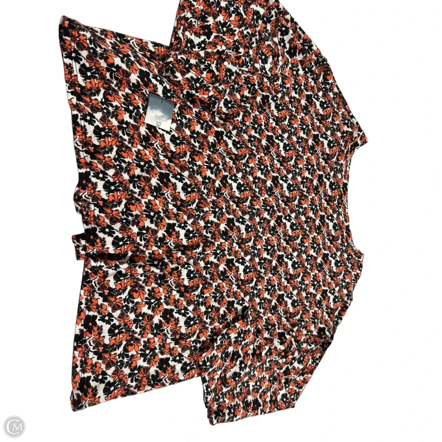 Top 3/4 Sleeve By Skyes The Limit In Floral Print, Size: Xlp