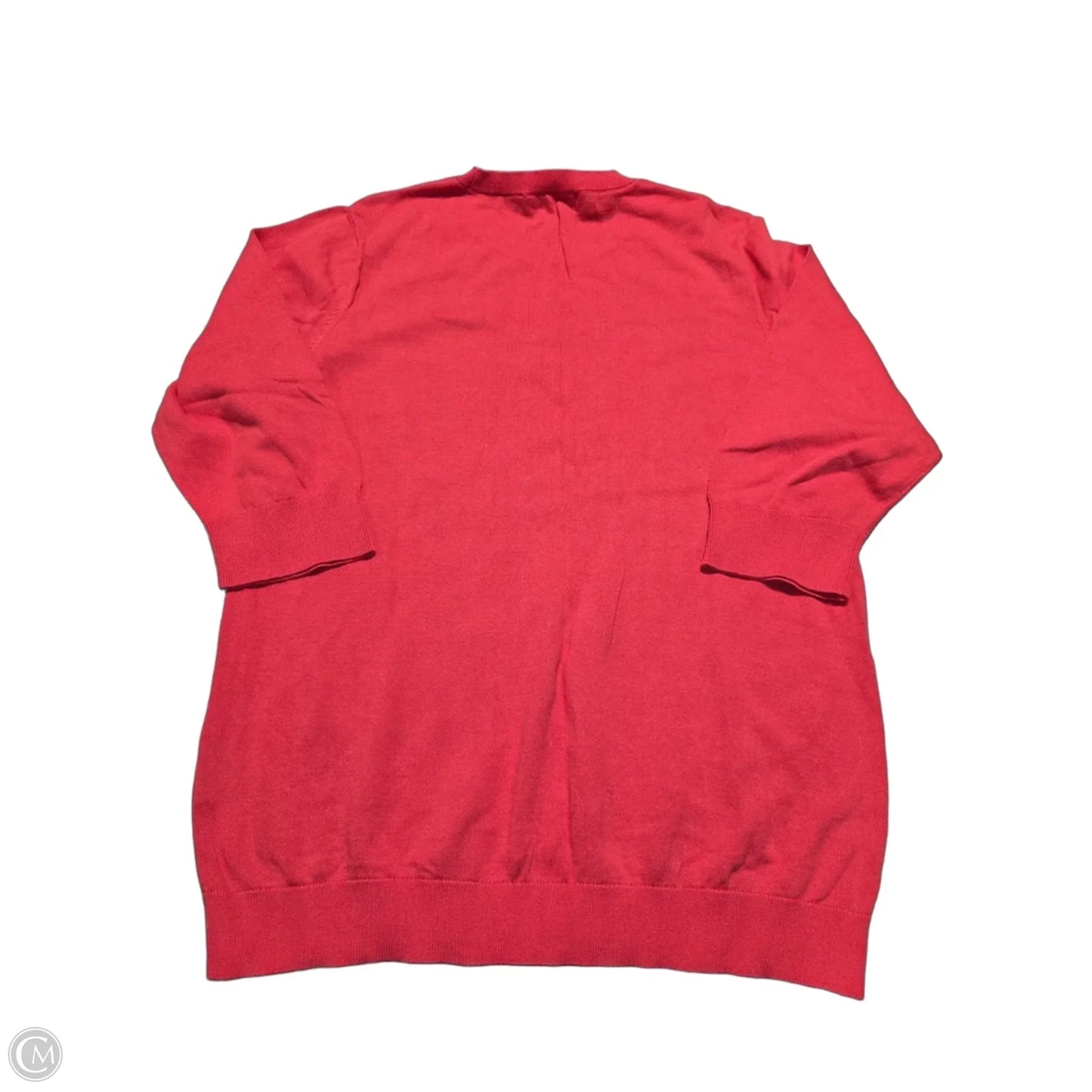 Top Long Sleeve By Calvin Klein In Pink, Size: Xl