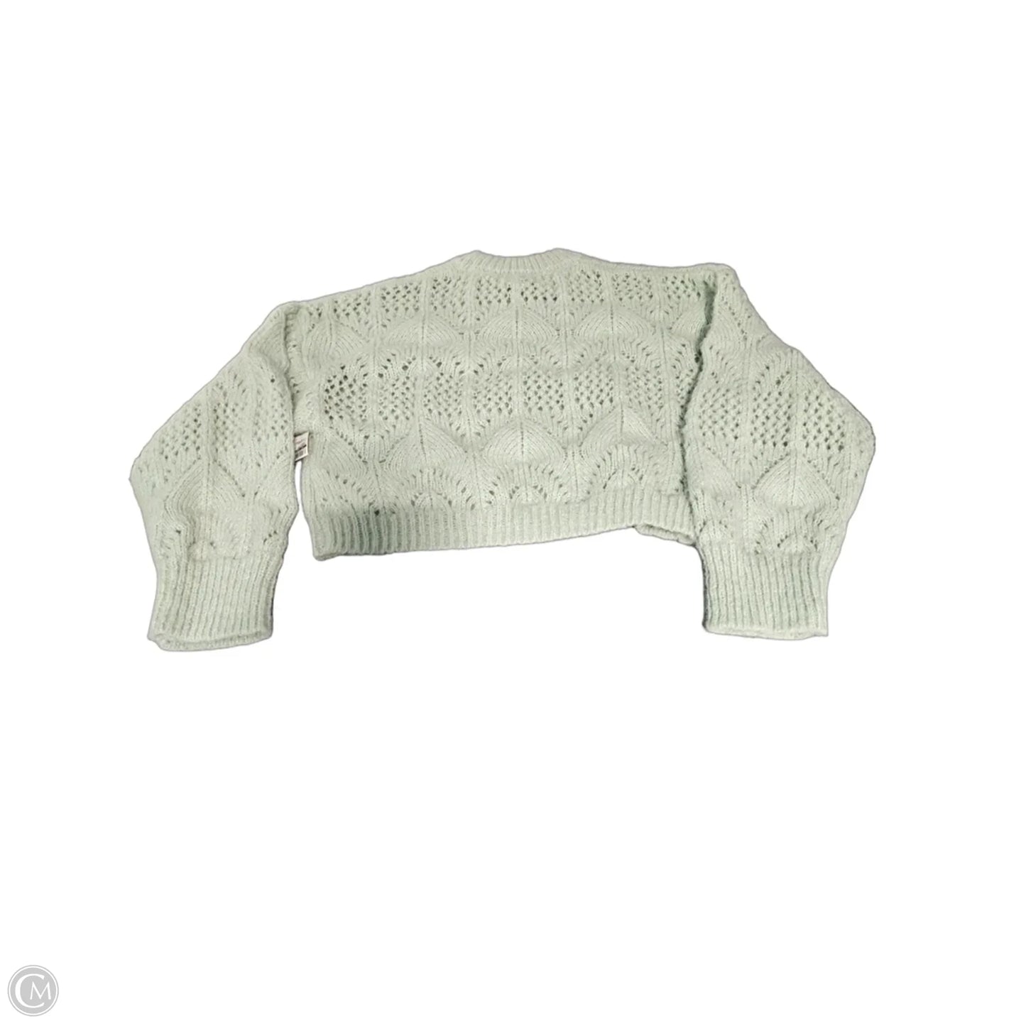 Sweater By Top Shop In Green, Size: S