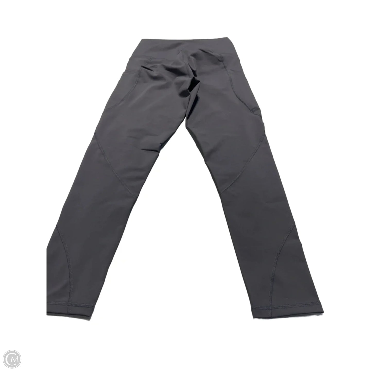 Athletic Leggings By Cmc In Grey, Size: L
