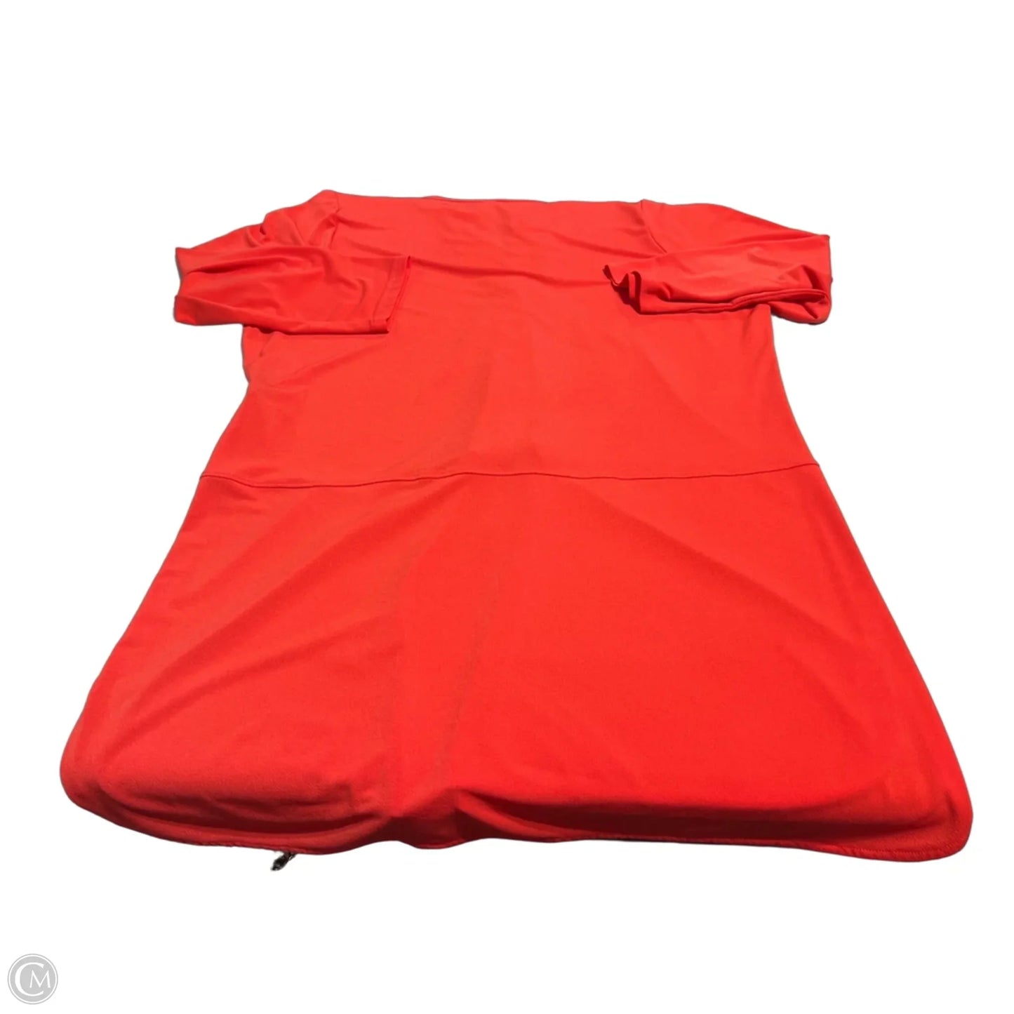 Blouse 3/4 Sleeve By Lauren By Ralph Lauren In Orange, Size: 2x