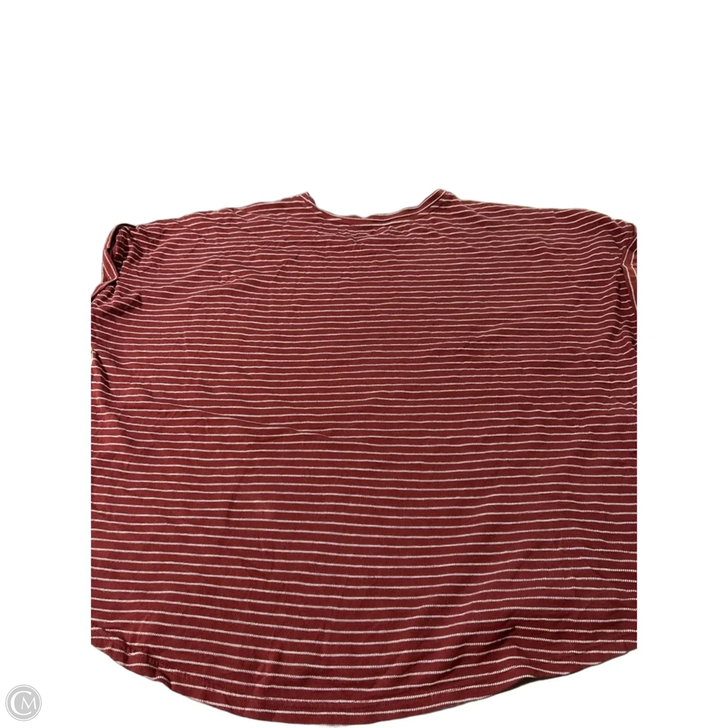 Top Short Sleeve By Maurices In Red, Size: 2x