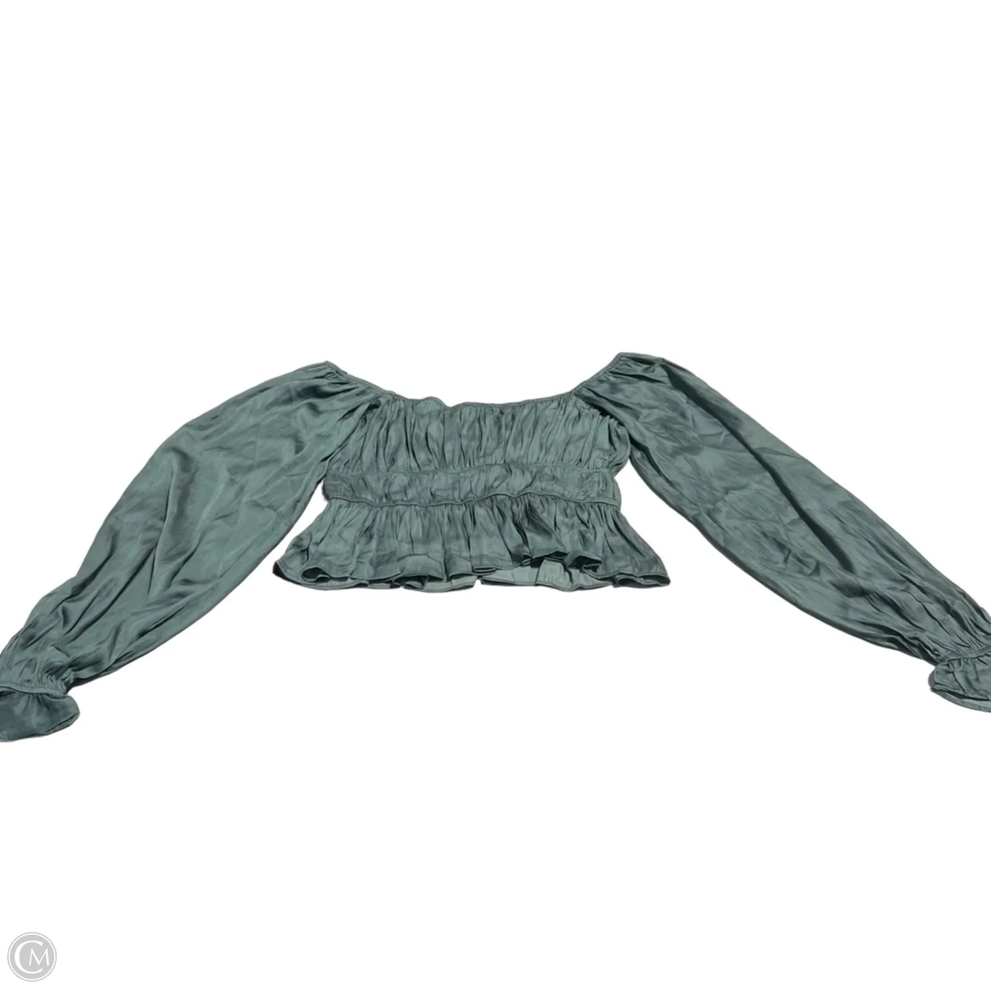 Top Long Sleeve By Lulus In Green, Size: L