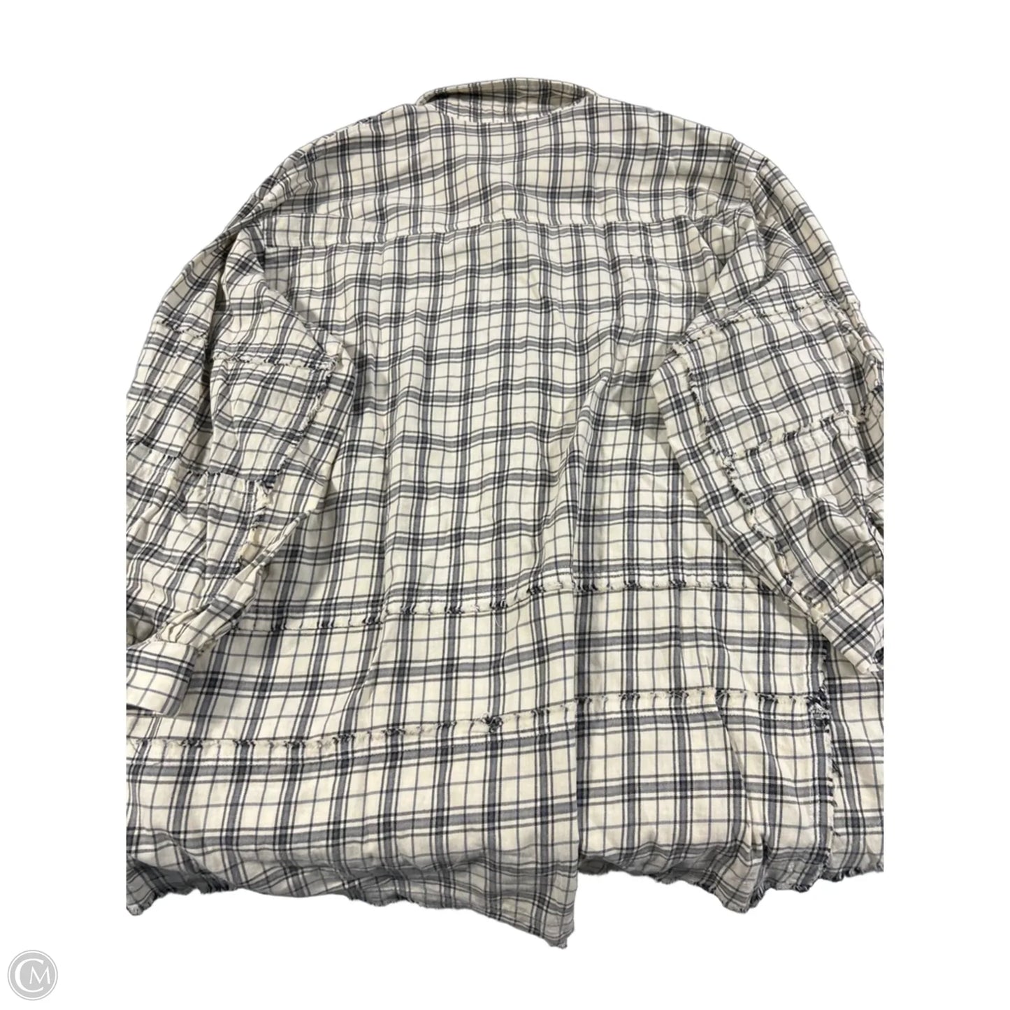 Top Long Sleeve By Talulah In Cream, Size: M