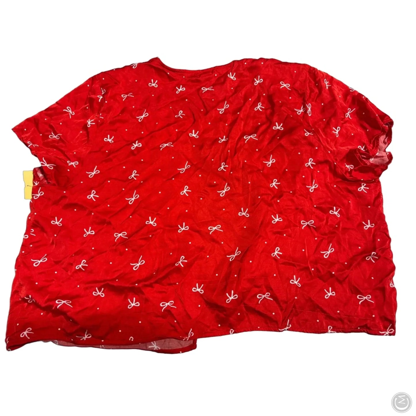 Top Short Sleeve By Aerie In Red, Size: Xl