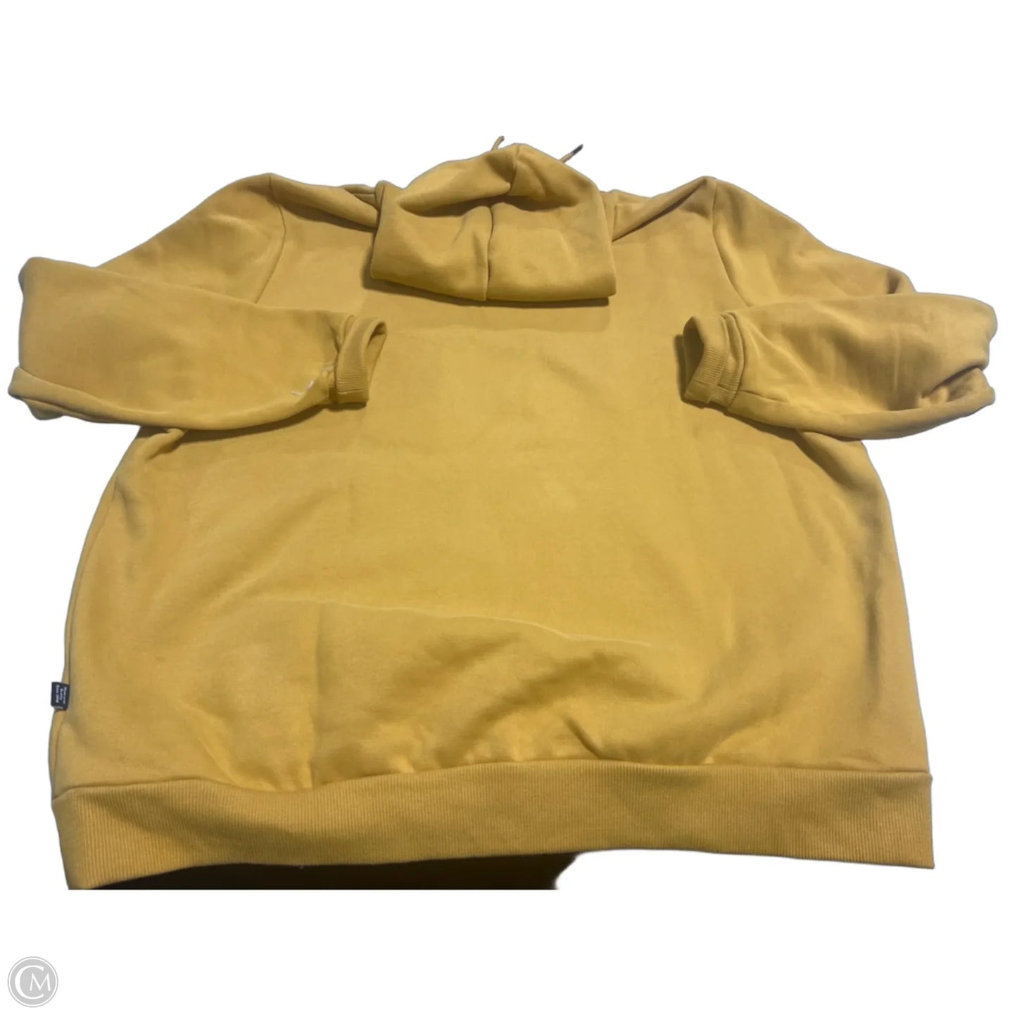 Sweatshirt Hoodie By Puma In Yellow, Size: Xl