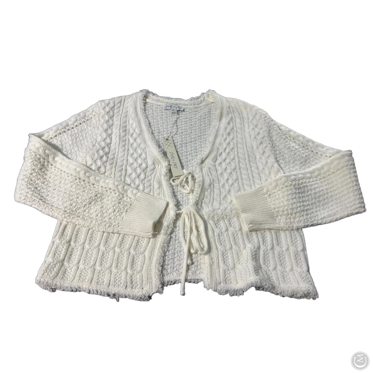 Sweater By She + Sky In White, Size: S