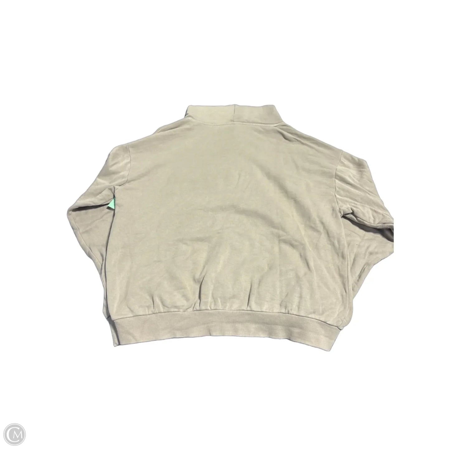 Sweatshirt Hoodie By Cmb In Tan, Size: 2x
