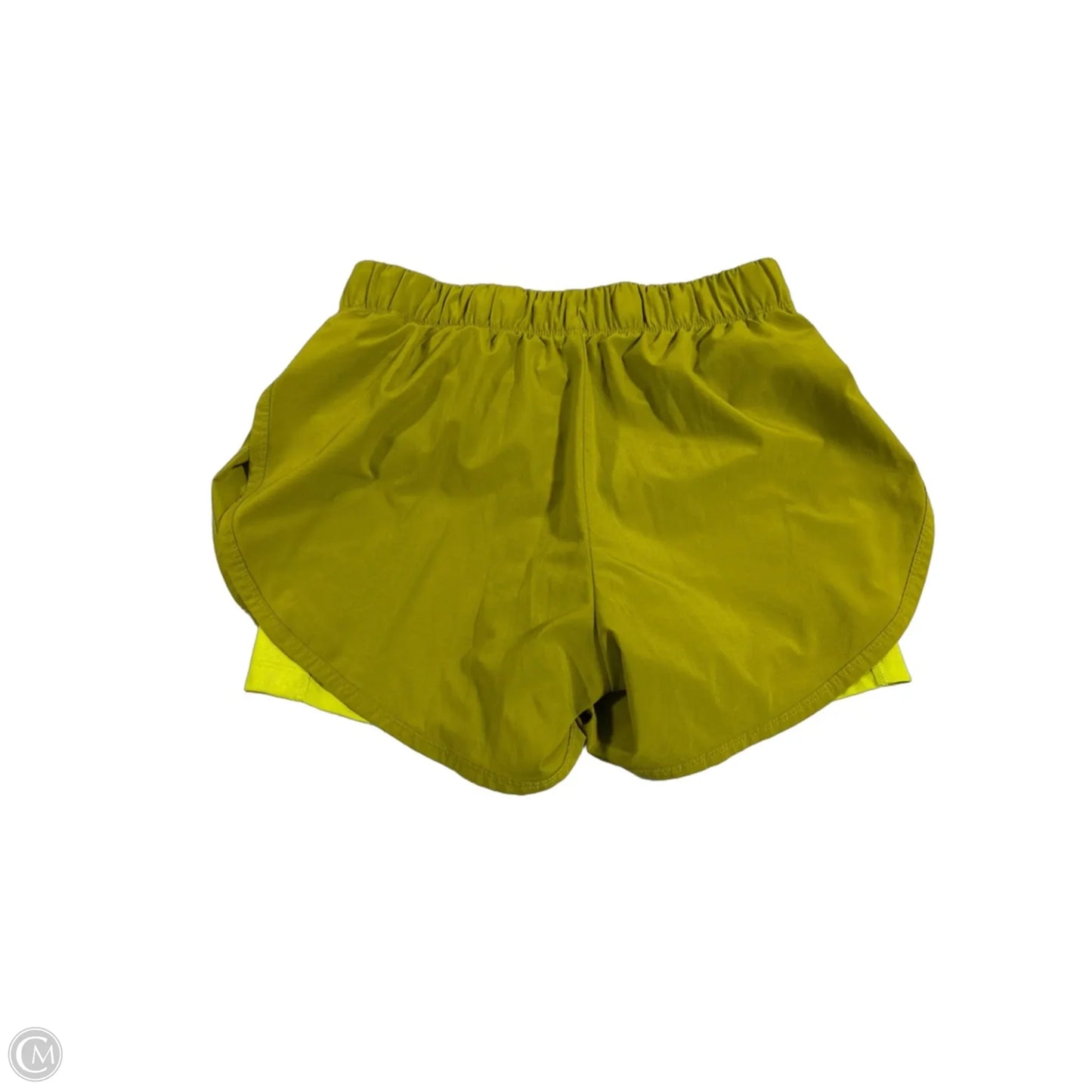 Athletic Shorts By Nike In Green, Size: S