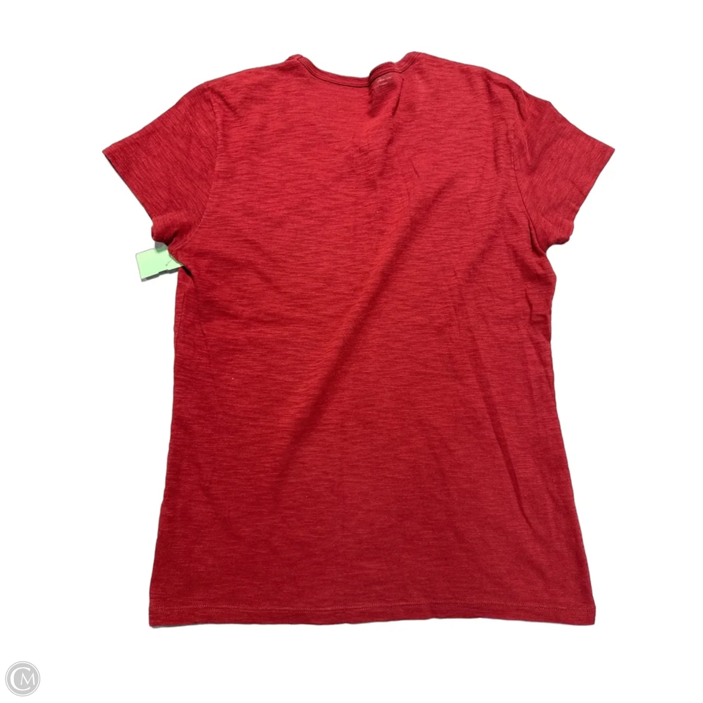 Top Short Sleeve By Cmc In Red, Size: L