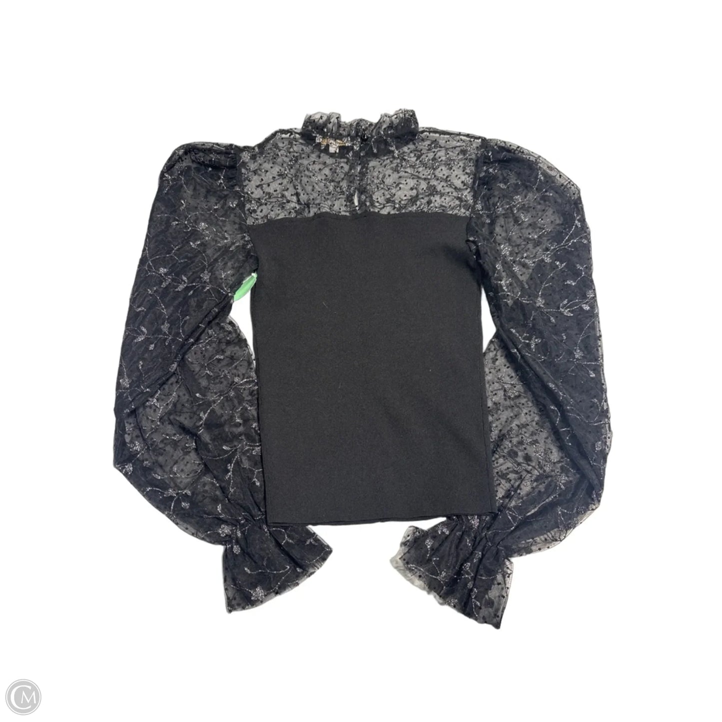 Top Long Sleeve By Flying Tomato In Black, Size: S