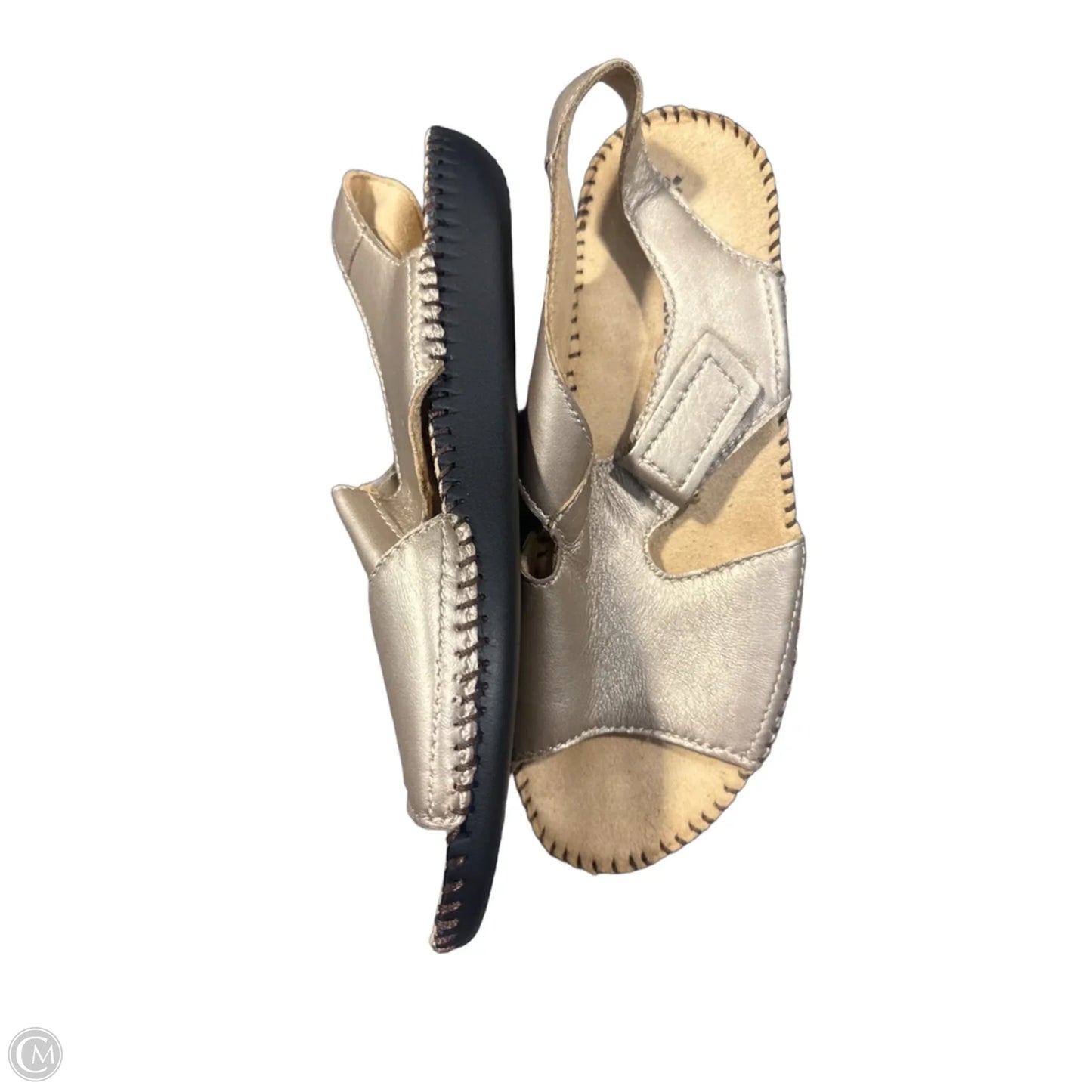 Sandals Flats By Naturalizer In Gold, Size: 6.5