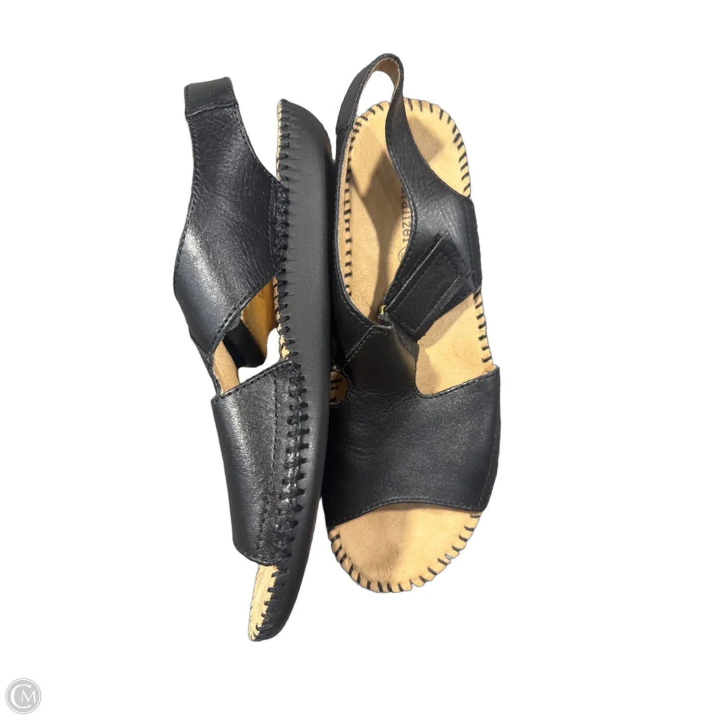 Sandals Flats By Naturalizer In Black, Size: 6.5