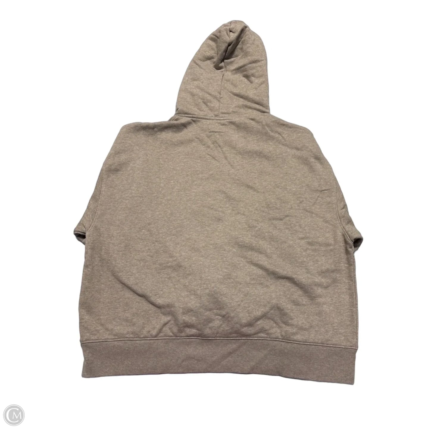 Sweatshirt Hoodie By American Eagle In Tan, Size: L